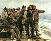 Michael Ancher, vil han klare pynten